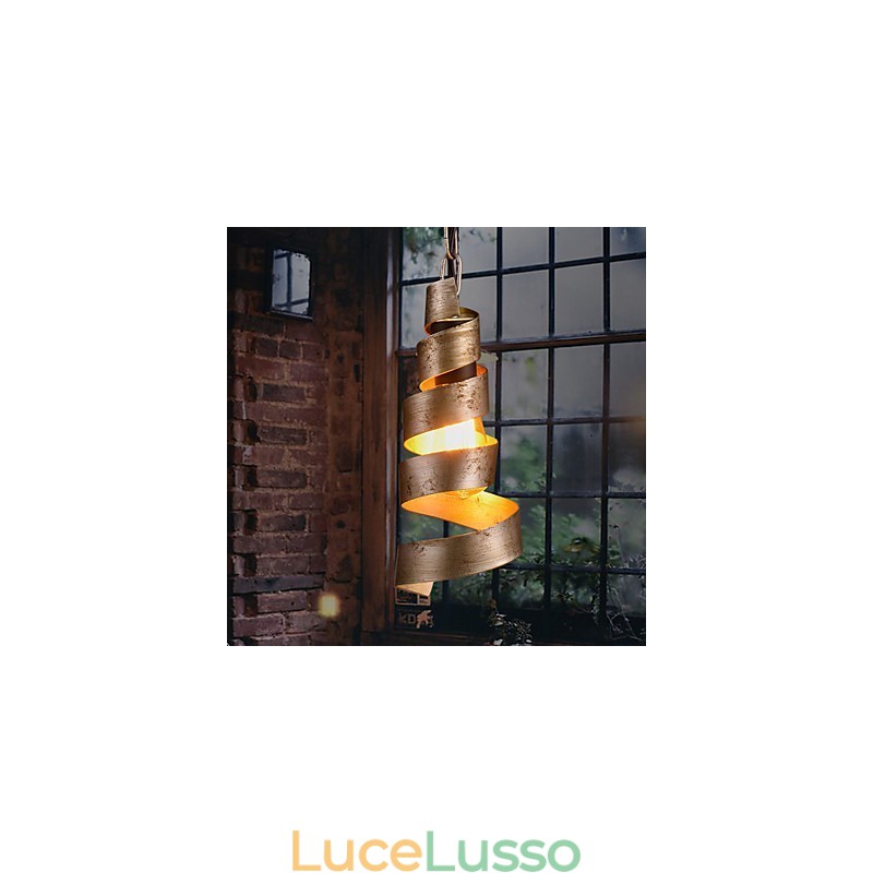 Lampadario in ferro retrò, moderno, minimalista, in stile industriale