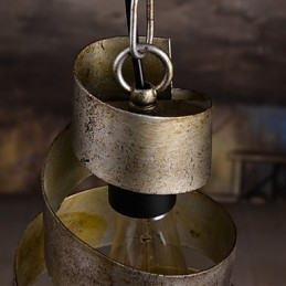 Lampadario in ferro retrò, moderno, minimalista, in stile industriale