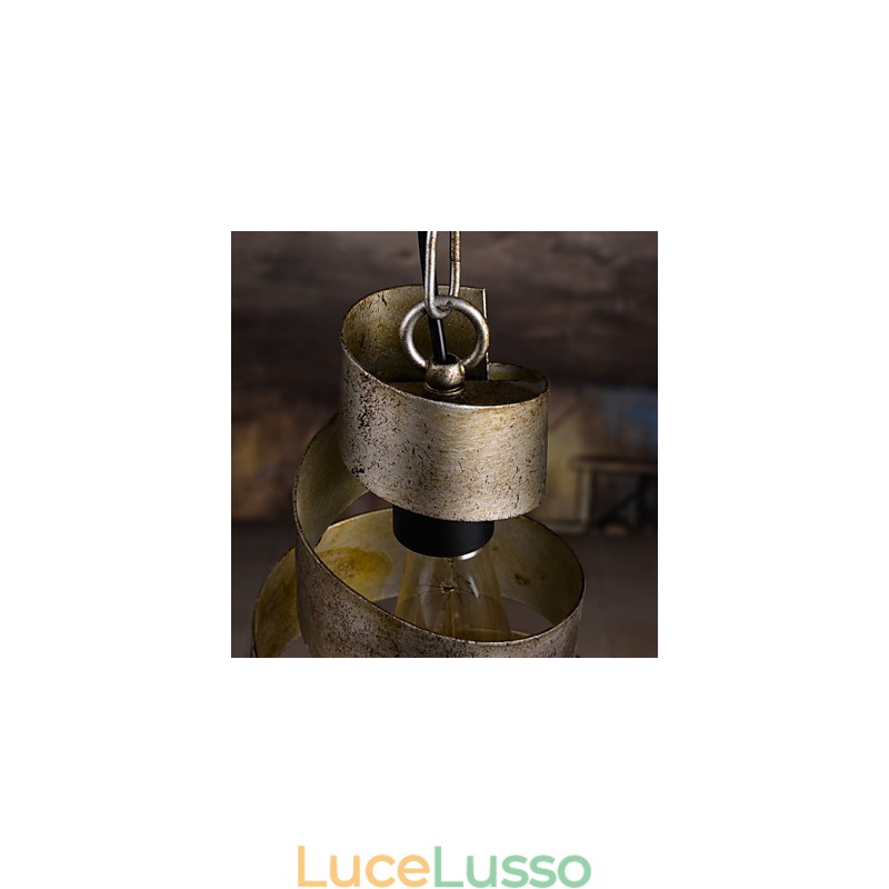 Lampadario in ferro retrò, moderno, minimalista, in stile industriale