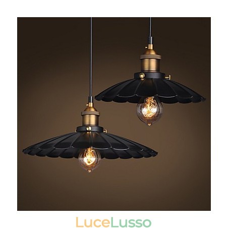 Lampada a sospensione in stile europeo classico retrò, arte in metallo, luce a goccia Lampada a sospensione in stile europeo classico retrò, arte in metallo, luce a goccia
