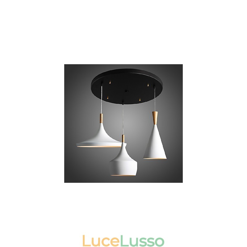 Lampadario Mini Stile Moderno Contemporaneo Metallo