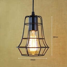 Lampade a sospensione tradizionali classiche vintage retrò country garage metallo