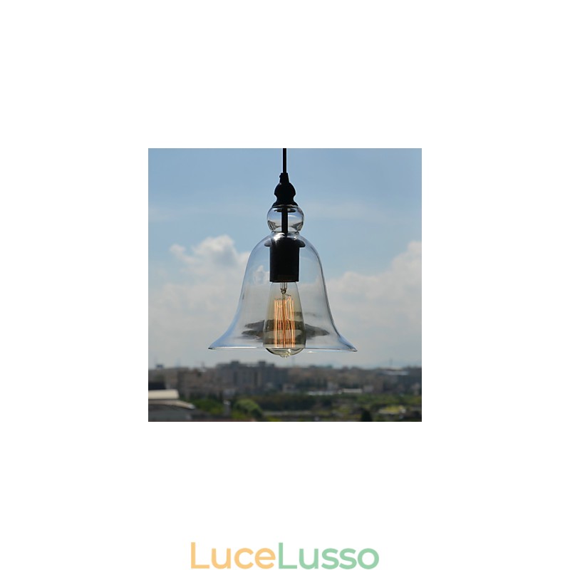 Lampada a sospensione in stile mini ciotola vintage classica tradizionale