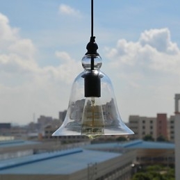 Lampada a sospensione in stile mini ciotola vintage classica tradizionale