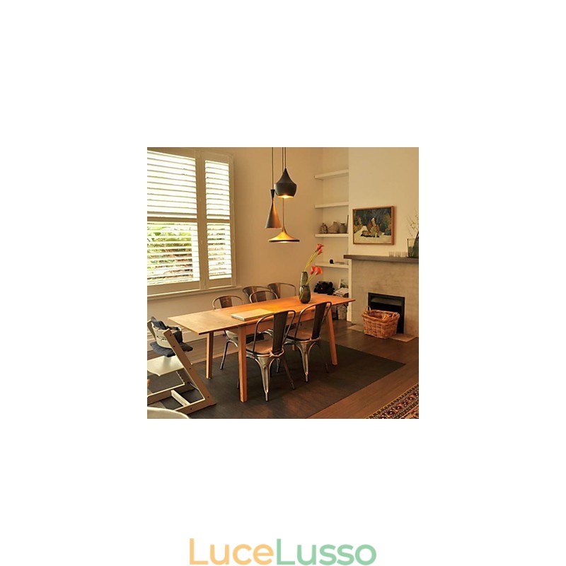 Lampada a sospensione in metallo con pittura in stile mini