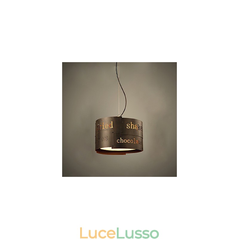 LOFT Moderna Moda Nordica Arte Creativa Tessuto Lampada a Sospensione Lampada da Caffè Luce a Sospensione Diametro 35cm