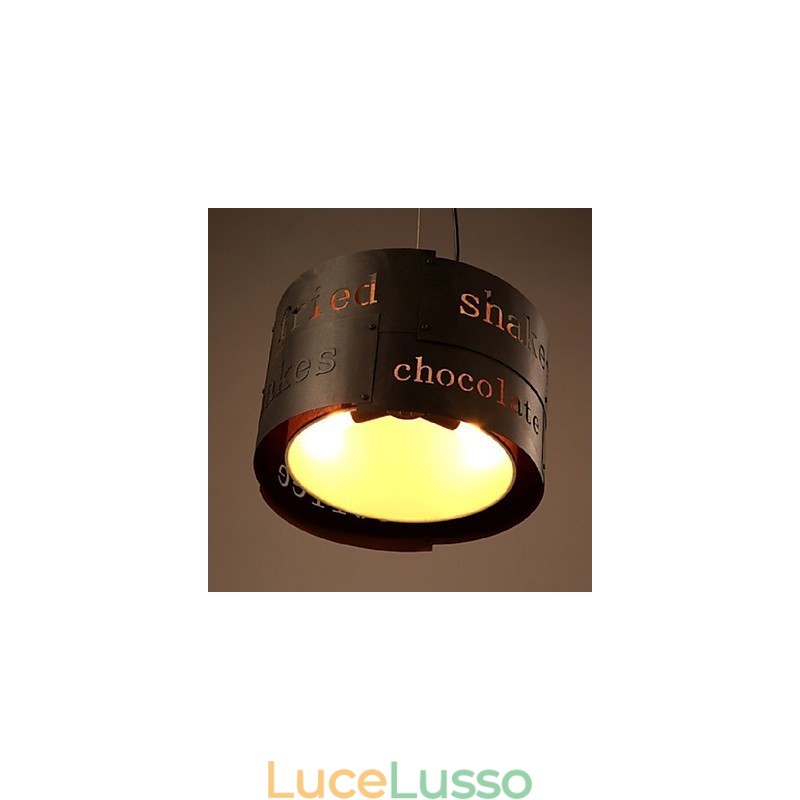 LOFT Moderna Moda Nordica Arte Creativa Tessuto Lampada a Sospensione Lampada da Caffè Luce a Sospensione Diametro 35cm