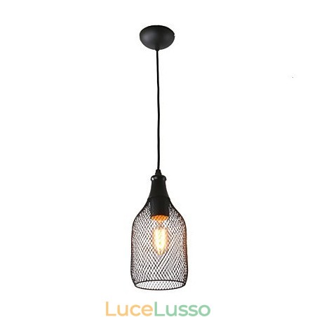 Lampade a sospensione Mini stile rustico Lodge Retro Country Garage Metallo Lampade a sospensione Mini stile rustico Lodge Retro Country Garage Metallo