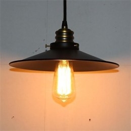 Lampadario in ferro con testa singola in stile retrò country americano
