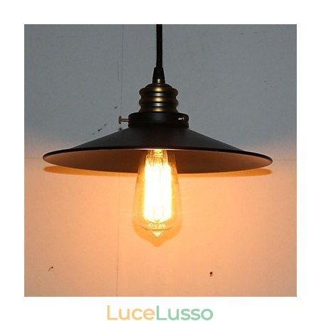 Lampadario in ferro con testa singola in stile retrò country americano Lampadario in ferro con testa singola in stile retrò country americano