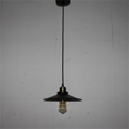 Lampadario in ferro con testa singola in stile retrò country americano