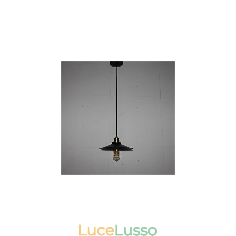 Lampadario in ferro con testa singola in stile retrò country americano
