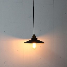 Lampadario in ferro con testa singola in stile retrò country americano