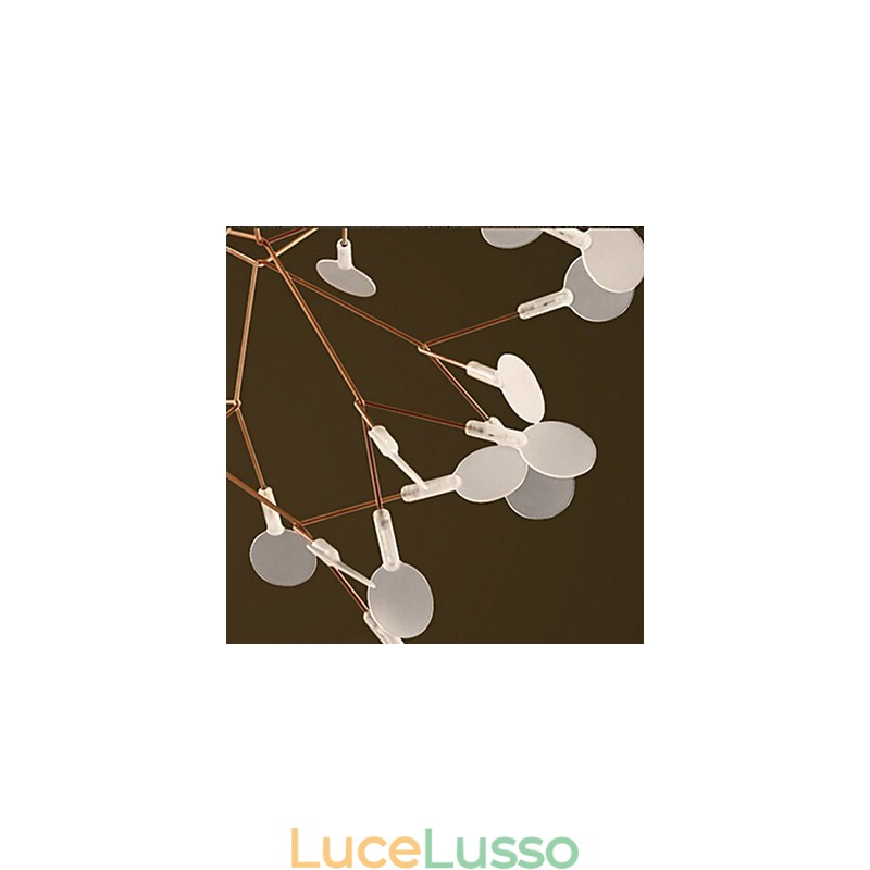 Lampadario in metallo ottone anticato Country Designers