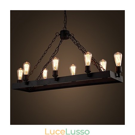 Lampadario moderno retrò da loft Lampadario americano in stile country Lampada da caffè industriale creativa Lampadario moderno retrò da loft Lampadario americano in stile country Lampada da caffè industriale creativa