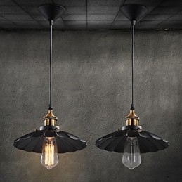 Lampada a sospensione in stile europeo classico retrò, arte in metallo, luce a goccia