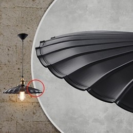 Lampada a sospensione in stile europeo classico retrò, arte in metallo, luce a goccia