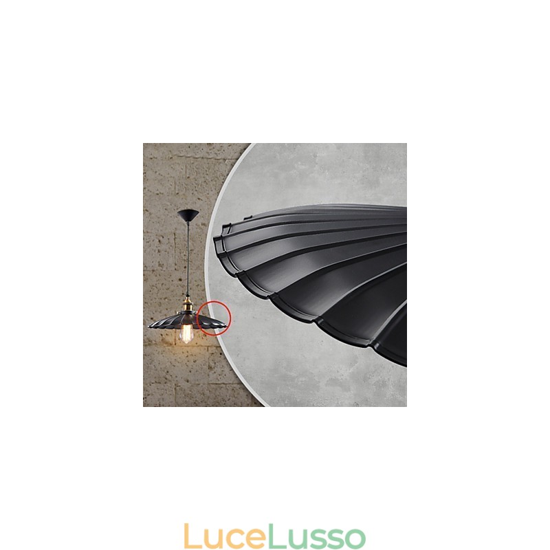 Lampada a sospensione in stile europeo classico retrò, arte in metallo, luce a goccia