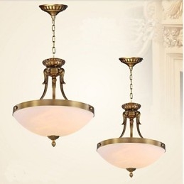 Jane Marble illuminazione Art Lampada in rame