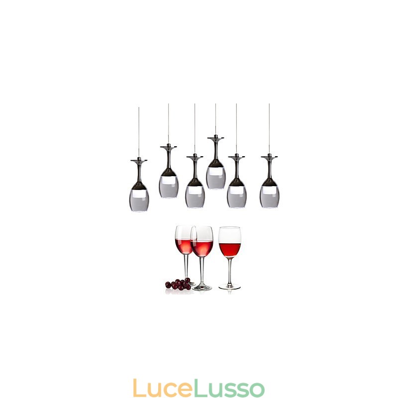 Lampadari a sospensione 1 luce Mini Style Modern Contemporary Metal