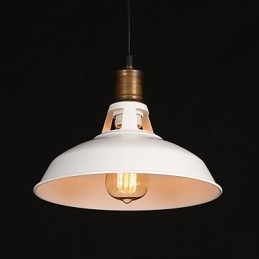 Lampada a goccia in ferro battuto con testa singola, stile country americano, originale