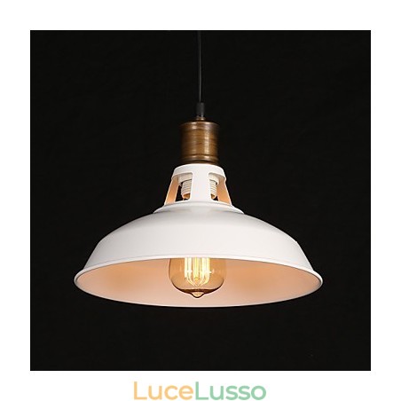 Lampada a goccia in ferro battuto con testa singola, stile country americano, originale Lampada a goccia in ferro battuto con testa singola, stile country americano, originale