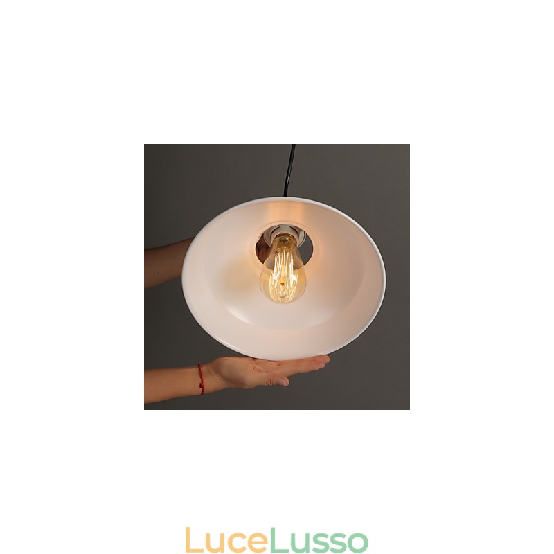 Lampada a goccia in ferro battuto con testa singola, stile country americano, originale