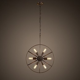 Retro Classic Metal Ceiling Lights Semplici lampade a sospensione Lampada a sospensione da bar