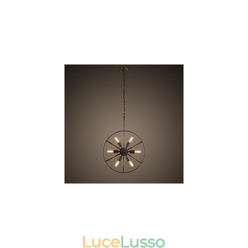 Retro Classic Metal Ceiling Lights Semplici lampade a sospensione Lampada a sospensione da bar