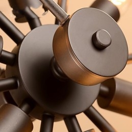 Retro Classic Metal Ceiling Lights Semplici lampade a sospensione Lampada a sospensione da bar