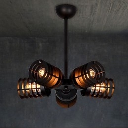 Retro Classic Metal Ceiling Lights Semplici lampade a sospensione Lampada a sospensione da bar