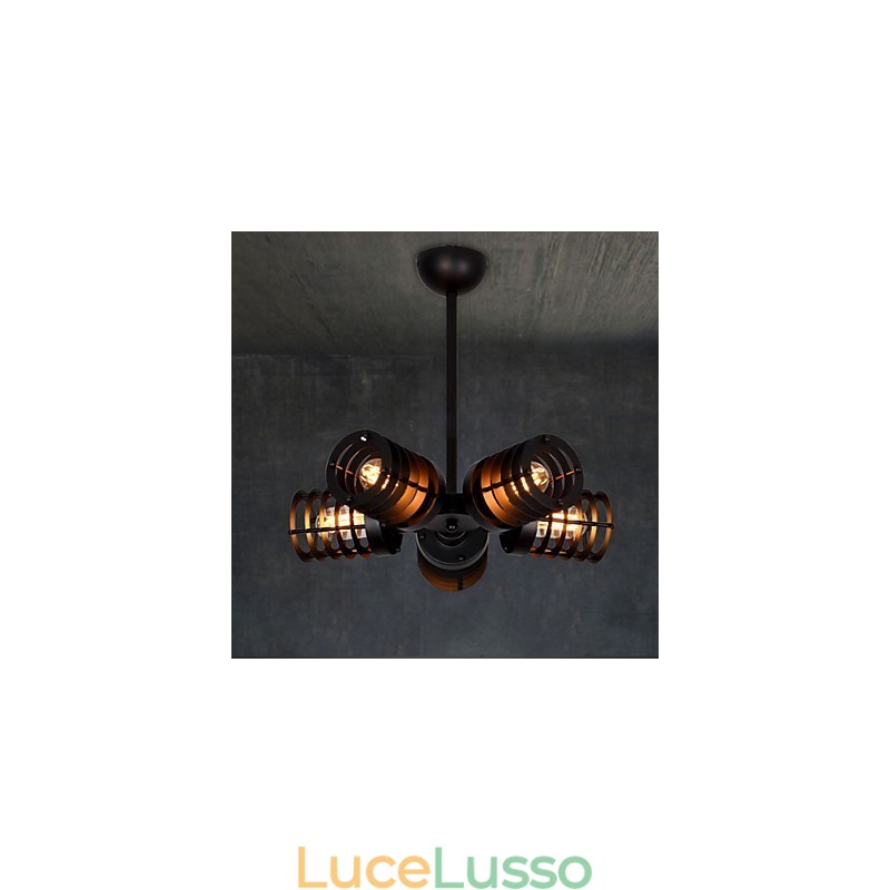 Retro Classic Metal Ceiling Lights Semplici lampade a sospensione Lampada a sospensione da bar