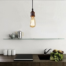 Lampade a sospensione tradizionali classiche vintage retrò country garage metallo