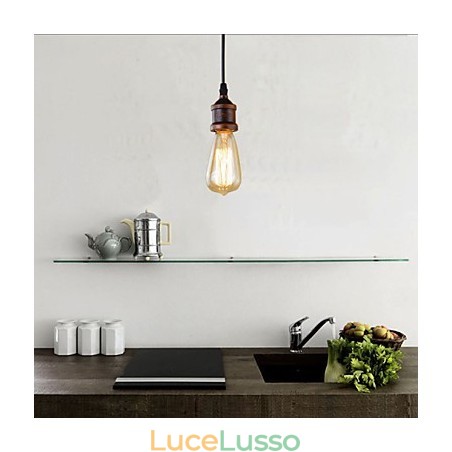 Lampade a sospensione tradizionali classiche vintage retrò country garage metallo Lampade a sospensione tradizionali classiche vintage retrò country garage metallo