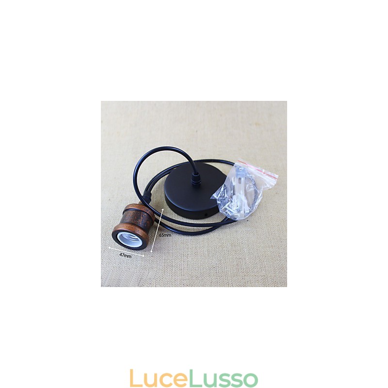 Lampade a sospensione tradizionali classiche vintage retrò country garage metallo