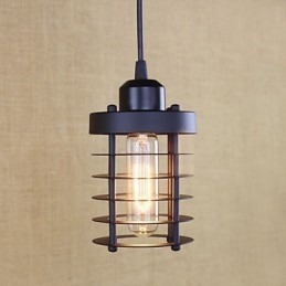 Lampadario in ferro battuto retrò rurale campagna