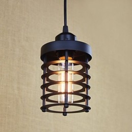 Lampadario in ferro battuto retrò rurale campagna