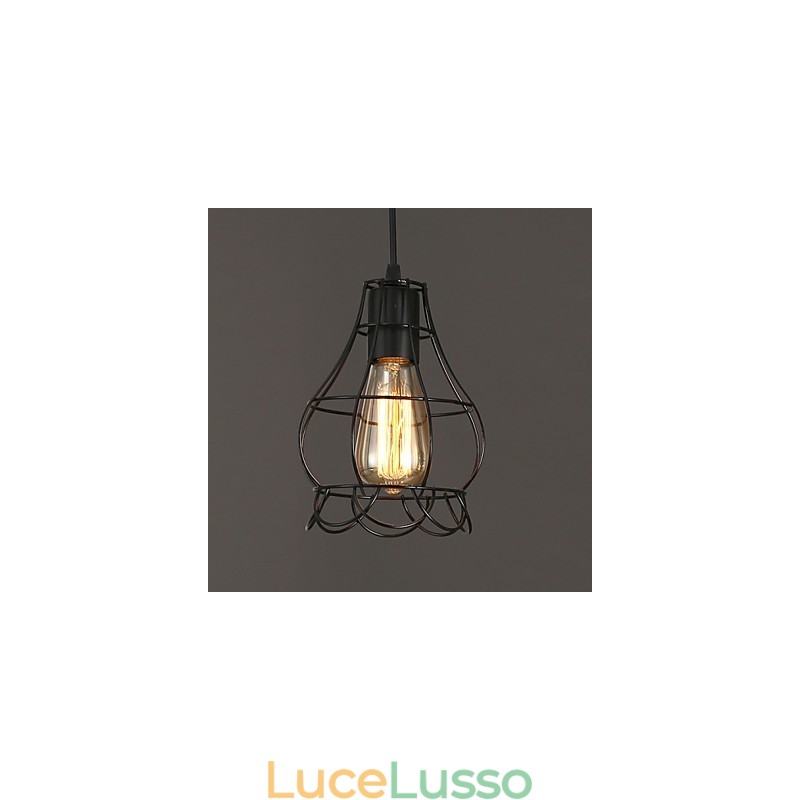 Originalità per ripristinare i modi antichi Lampadario in ferro battuto a testa singola