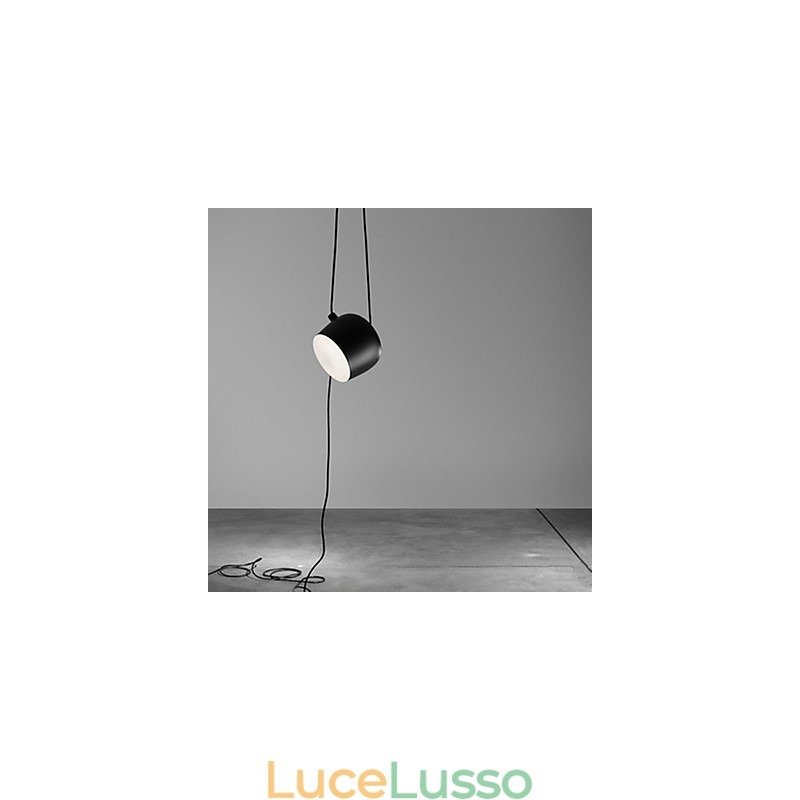 Lampada a sospensione in metallo con pittura contemporanea moderna
