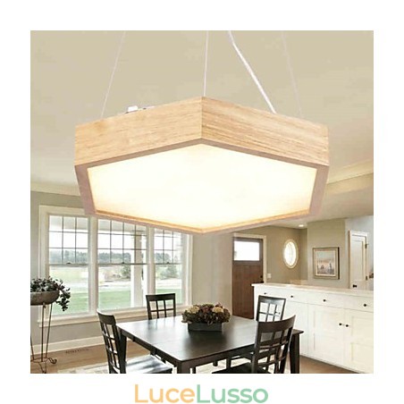 Moderno Contemporaneo Country Mini Stile Altri Legno Bambù Lampada a sospensione Moderno Contemporaneo Country Mini Stile Altri Legno Bambù Lampada a sospensione